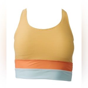 !!NWT!! Nani Textured Malibu Cut Back Crop